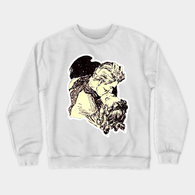 Passionate kiss Crewneck Sweatshirt by Marccelus